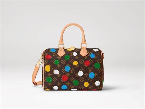 louis vuitton black and white polka dot bag|polka dots in stores.